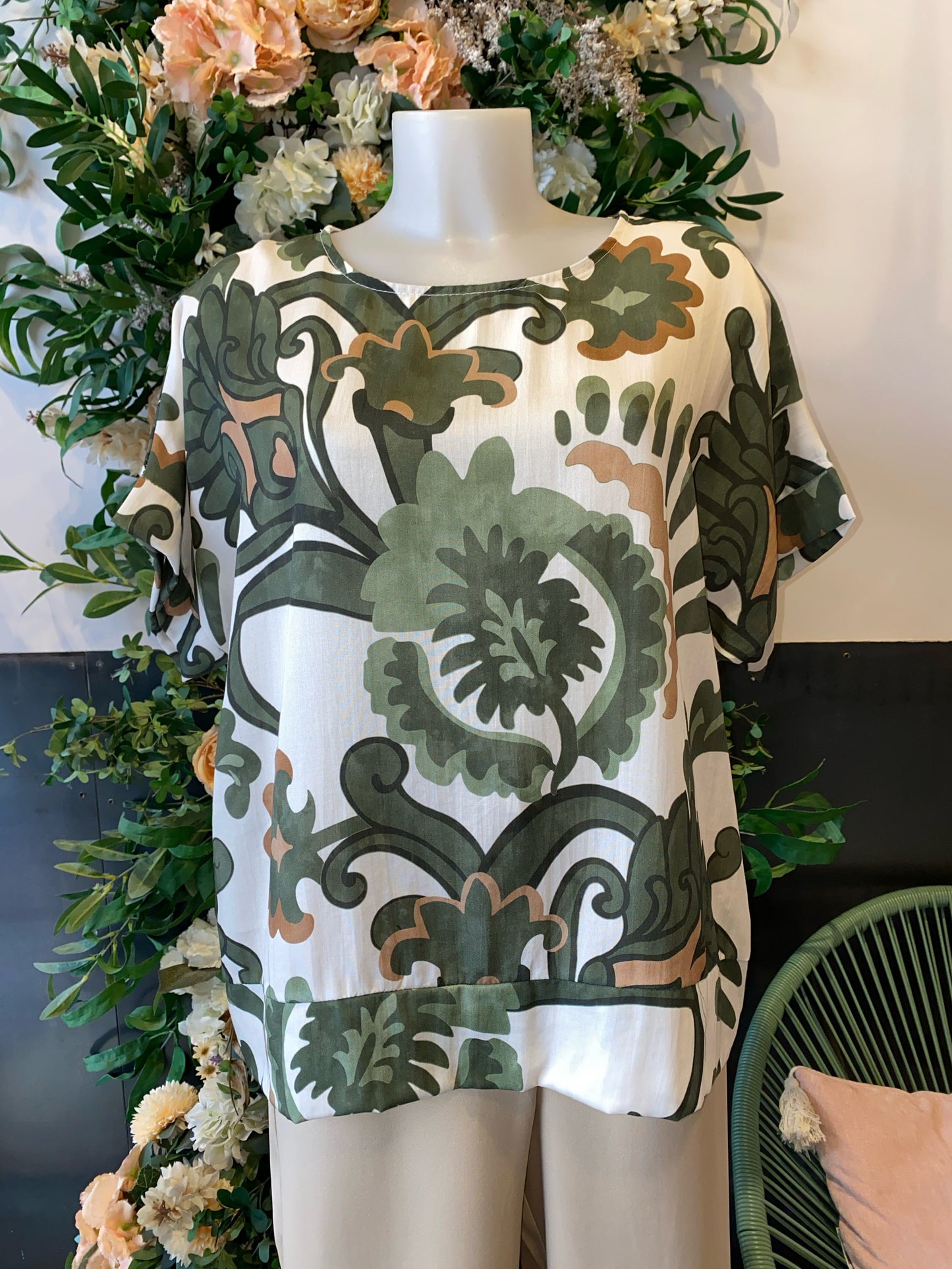 Blusa Estampada