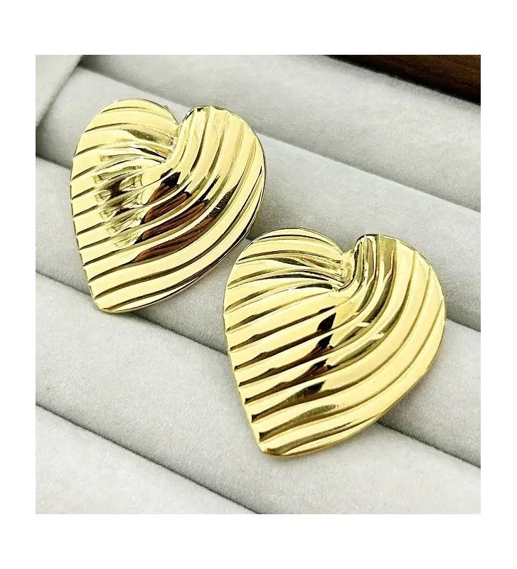 Pendientes corazón
