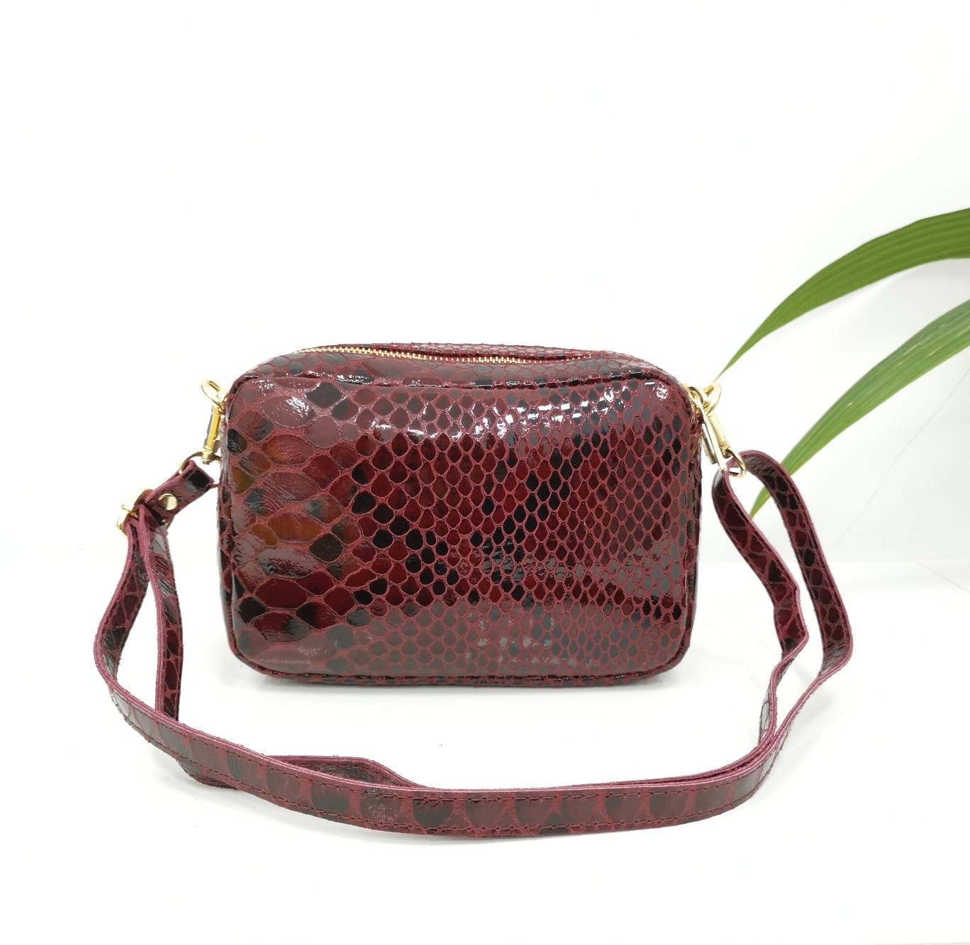 Bolso Rojo Serpiente