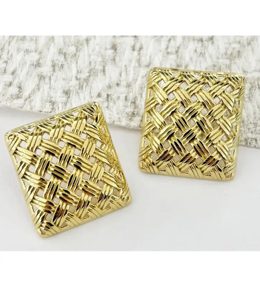 Pendientes Cuadrados